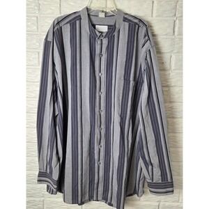 Men's size 2XLT long sleeve shirt Button up KING SIZE Tall & Big Men Pocket